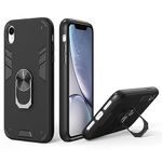 AmazonBasics Back Case Cover for iPhone XR (Silicone, Thermoplastic Polyurethane_Black)