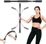 Yes4All Elastic Fitness Exercise Bar, Shake Weight, Body Physical Therapy, Body Bar Equipment for Strength Training Home Gym