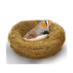 Rare Earth Natural Coir Fiber Nesting Material for Birds for Making Nest, Laying Eggs Breeding as Natural Bed, Pack of (100 Gram)