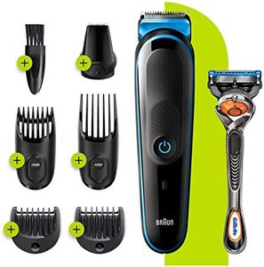 Braun MGK3245 7 in 1 Beard, Face Trimmer and Hair Clipper Black