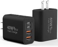 USB C Wall Charger Block, 2-Pack 40