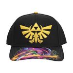 The Legend of Zelda Ocarina of Time Triforce Screen Print Bill Snapback Hat