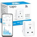 Tapo Smart Plug with Energy Monitoring, Max 13A,Works with Amazon Alexa & Google Home, Wi-Fi Smart Socket, Remote Control, Device Sharing, No Hub Required, Tapo P110, White