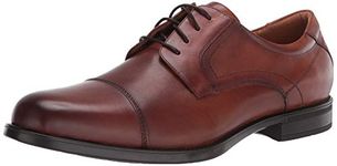 Florsheim Men's Medfield Cap Toe Oxford, Cognac, 10.5