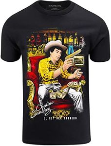 ShirtBANC Chalino Sanchez El Rey Del Corrido Mens Shirt Tribute Gold Money Tee