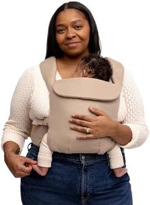 WildBird - Aerial Buckle Carrier - 2-24 Months - Large (L-4XL) Desert Lark - Front or Back Carry - Cross Straps, Lumbar Support, Headrest - Hip Healthy - Baby Carrier - Baby Essentials - New Mom Gifts