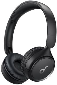 Soundcore Cuffie Bluetooth On-Ear H30i, Cuffie Wireless, Design Pieghevole, Bassi Puri, 60 Ore di Riproduzione, Bluetooth 5.3, Leggere e Confortevoli, Connettività con App, Connessione Multipunto