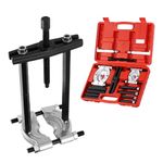 VEVOR 14 Piece Bearing Puller Set, 5 Ton Bearing Separator, Pinion Wheel Bearing Removal Kit with 2" and 3" Jaws, Wheel Hub Axle Puller Set, Heavy Duty Bearing Splitter Tool Kit with Case