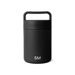 Simple Modern Insulated Food Jar Thermos for Hot Food | Stainless Steel Lunch Container for Hot Food | Provision Collection | 12oz | Midnight Black