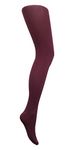 Mysasi Womens 100 den. Opaque Tights Size. L. Wine