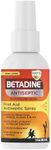 Fungi-Nail Betadine Antiseptic First Aid Spray, Povidone-iodine 5%, Infection Protection, Kills Germs in Minor Cuts Scrapes and Burns, No Sting Promise, No Alcohol or Hydrogen Peroxide, 3 FL OZ