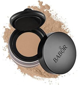 BABOR MAKE UP Mineral Powder Foundation, Loose Powder Made of Mineral Pigments, with Good Coverage, Especially Skin-friendly, 20 g, Colour - 02 Medium