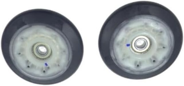 Compatible with LG Genuine Dryer Roller Wheels 2 Pack - Part number AGM75510754