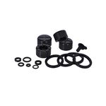 Sram Spare - Disc Brake Spare Parts Caliper Piston Kit Includes 2-16mm &2-15mm Caliper Pistons, Seals & O-Rings) - Code R B1/Rsc A1: Black