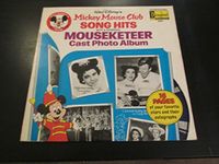 Walt Disney's Mickey Mouse Club Song Hits; with a Personal Mouseketeer Cast Photo Album