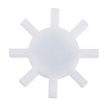 1pc Stirring Bar Lab Stirrer Bars Laboratory Accessories Magneton Stir Bar Stir Bars Magnet Stir Magnetic Mixer Laboratory Stirrer Magnetic Stirrer Bar White Hound Ptfe