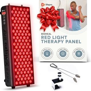 Lifepro Red Light Therapy for Body Panel - 90 & 120 Dual Chip LEDs - 660nm & 850nm Near Infrared Full Body Red Light Therapy Panel - for Daily Wellness & Comfort -Includes Hanging Kit and Eyewear