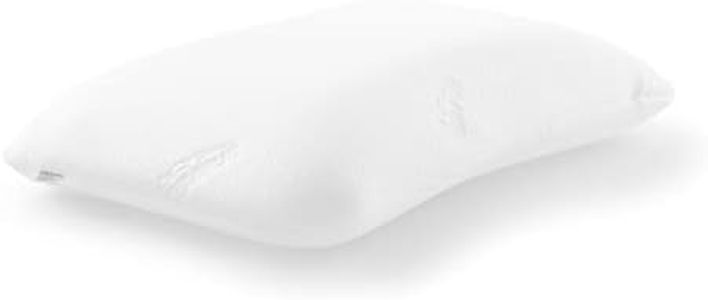 TEMPUR Symphony L Pillow, Ergonomic Memory Foam Sleeping Pillow, Contouring Edges for Back and Side Sleeping Positions, Medium Firmness, 64 x 43 x 14cm