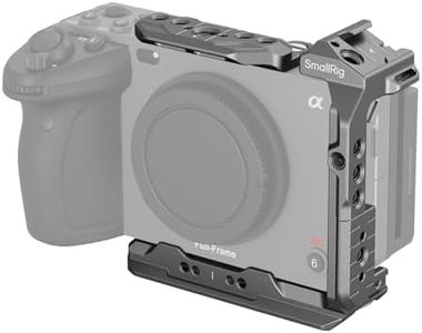 SmallRig HawkLock Quick Release Half Cage for Sony FX3 / FX30, with Cold Shoe and NATO Rail, Quick Release Plate for Arca, for Sony XLR Handle, for DJI RS 3 / RS 3 Pro/RS 4 / RS 4 Pro Gimbal