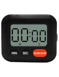 SURARK Electronic Timers for Classroom - Cute Timer Digital for Cooking, Break Time, Gym, Meeting-Black