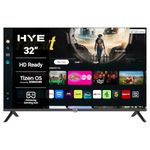 HYE TV - Smart TV, 32" Screen Size, HD Ready Resolution, Apple AirPlay, Samsung Tizen OS & Gaming Hub, Versatile Connectivity, Black, Perfect For Streaming, Gaming & Entertainment - 32HDS1008