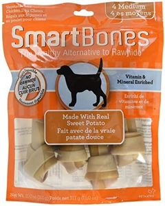 SmartBones Sweet Potato Medium Bones 4ct, 11.0oz, 311g