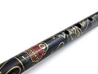 Generation Boho Model Designer English Tin Penny Whistle in D Gift Pack (Paisley Black) (700518)