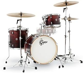 Gretsch Drums CT1-J483-SAF Catalina Club 3 Piece Drum Shell Pack, Satin Antique Fade