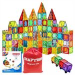 SNAPTRON Diamond Shaped 60 pcs Magnetic Tiles Blocks for Kids, Magic Magnetic Building Blocks for Kids, Learning Kit Educational Playset Child/Magnet Toys