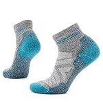 Smartwool Performance Hike Light Cushion Ankle Sock - Men's, Ash-charcoal, Medium