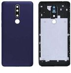 Mozomart Battery Door Back Panel Housing Body with Logo Compatible for Nokia 3.1 Plus : Blue