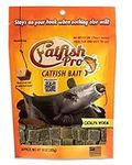 Catfish Pro Catalpa Worm Catfish Bait - 10oz Bag with 80pcs | Irresistible Scent for Catfish | Mess-Free, Stays On Your Hook When Nothing Else Will | Great for Rod, Reel, Trotline, & Drifting Fishing