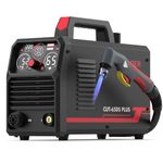 YESWELDER CUT-65DS PLUS Plasma Cutter, 65Amp 110V/220V Non-High Frequency Non-Touch Pilot Arc 4-In-1 Plate Cutting/Grid Cutting/Gouging/Marking Multifunctional Plasma Cutting Machine