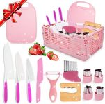 Kids Kitchen Knife Set for Real Coo