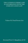 The Catholic Formulary in Accordance with the Code of Canon Law: Volume 8A: Penal Process Acts