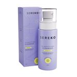 SEREKO 50X Vitamin C Face Wash for Glowing & Brightening Skin For Women | Remove Dirt, Dead Skin, Excess Oil, Reduce Active Acne & Dark Spots | Suitable for All Skin Types | Gel to Foam 100ml