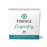 Essence Nasal Diffuser | Essential Oil Ring | Silicone Nose Inhaler Bundle Pack (Respiratory)