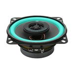 VBESTLIFE 4in Car Speakers, 100W High Power Car Audio Systems Speakers High Fidelity Coaxial Car Loudspeaker for Car Truck Door Speakers Replacement, Clear Sound