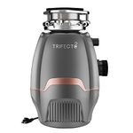 Trifecte Pro 3/4 HP Noise Reduction Garbage Disposals Food Waste with Power Cord, Dishwasher Hook