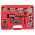 OEMTOOLS 27111 Disc Brake Tool Set, 11 Adapters, For Most Domestic/Imported Single Piston Calipers