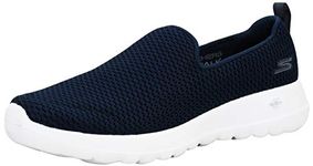 Skechers Women's Go Walk Joy Sneakers, Navy/White, 10 Narrow US