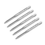 uxcell Machine Tap #6-32 UNC Thread 2B Class 3 Flutes High Speed Steel Screw Threading Tap Tapping Tool 5pcs