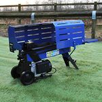 Log Splitter 7 Ton Hydraulic 3L Electric 2200 Watt Motor Wood Timber Cutter Axe 2 Blades Duoblade | 520mm Max Log Length