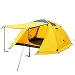 GEERTOP Camping Tent 4 Person 4 Season Backpacking Tents Waterproof Family Camp Tent - Outdoor Survival Gear