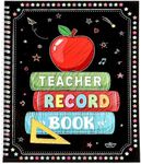 Teacher's Record Book Class Grade Book Teacher's Assignment Attendance Test Grade Book Classroom Office Supplies 8.5 * 11 inches (Black)