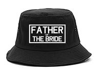 Father of The Bride Bucket Hat Black