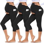 Hi Clasmix 3 Pack Maternity Capri L