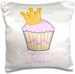 3dRose pc_118544_1 Cupcake Queen-Pi