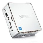 NiPoGi Mini PC Ιntel Alder Lake-Ν95 12th(up to 3.4GHz),16GB RAM 1TB M.2 SSD Mini Computer Gigabit Ethernet, mini pc Windows 11 4K Dual Display/2x HDMI/WiFi/BT Mini Desktop PC for Home/Business/School