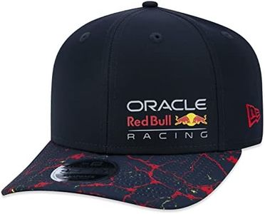 New Era Red Bull Racing F1 9Fifty AOP VSR Team Snapback Cap, Navy, Medium-Large